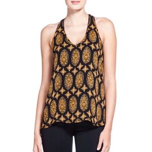 Ella Moss Marigold Silk Print Tank (NWT!)